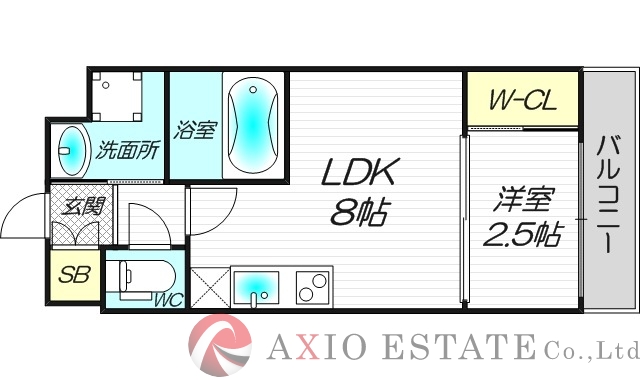 3階の間取り図