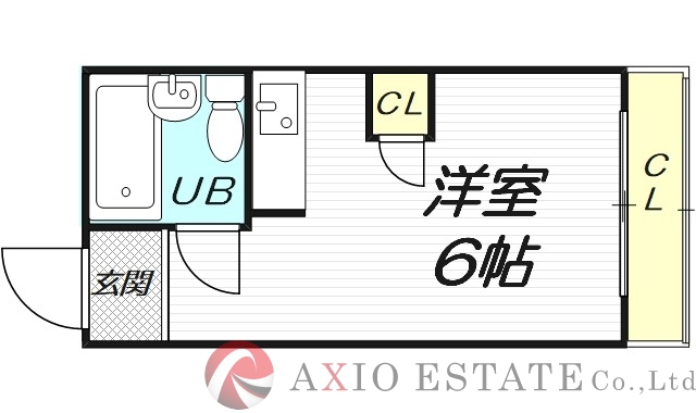 2階の間取り図