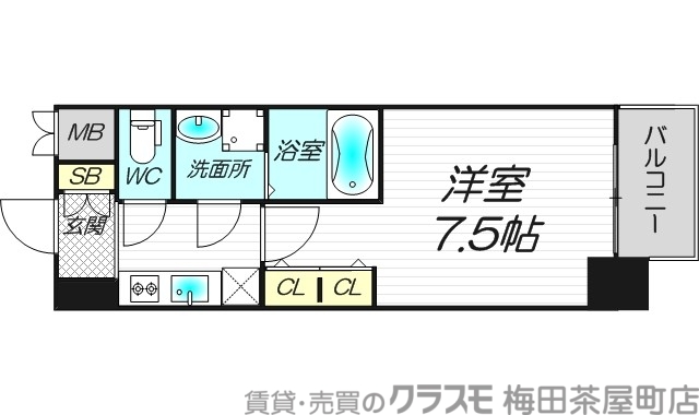 10階の間取り図