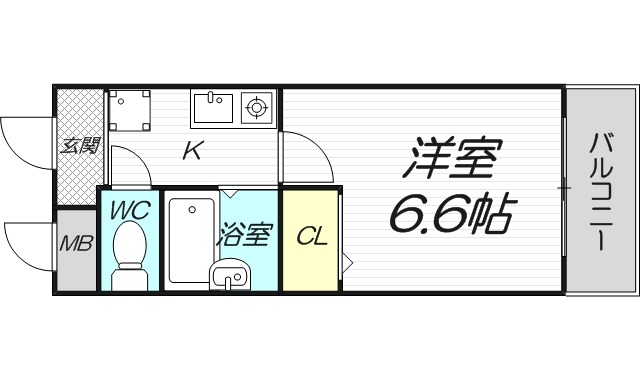 3階の間取り図