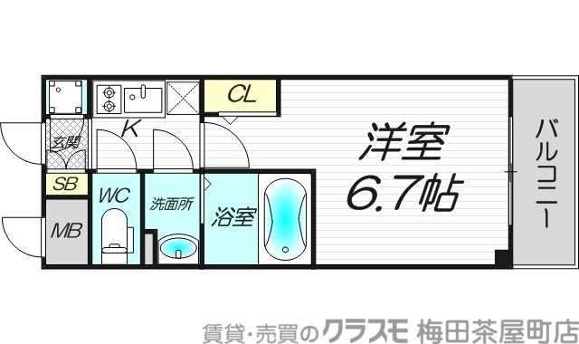 12階の間取り図