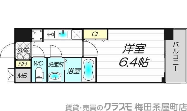 3階の間取り図