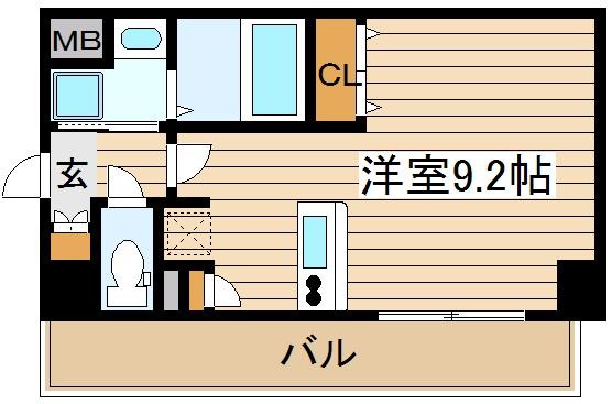 5階の間取り図