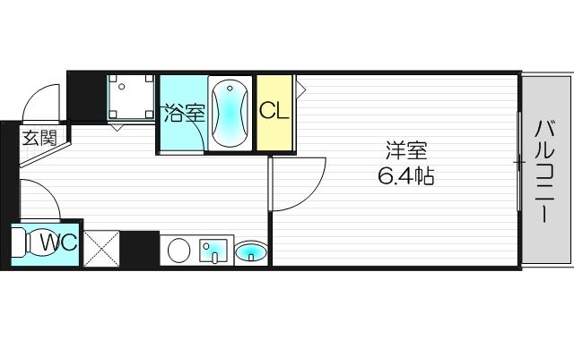 9階の間取り図