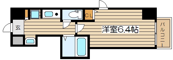 4階の間取り図