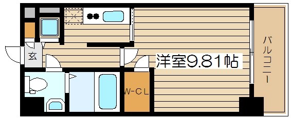 6階の間取り図