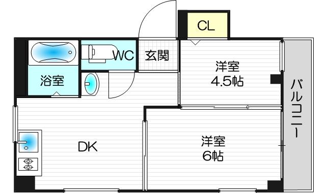 5階の間取り図