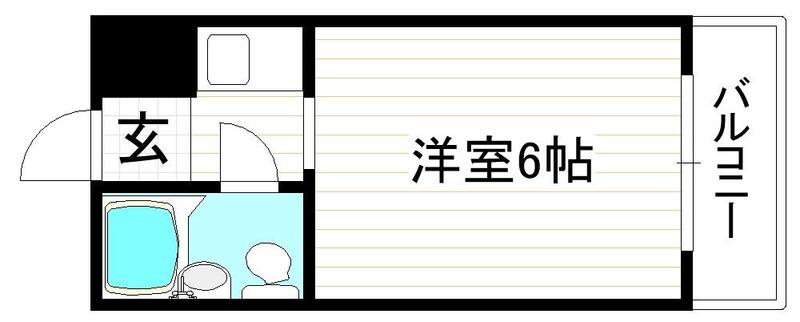 6階の間取り図