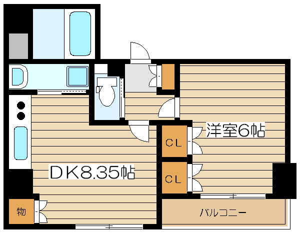 5階の間取り図