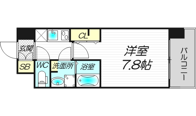 3階の間取り図