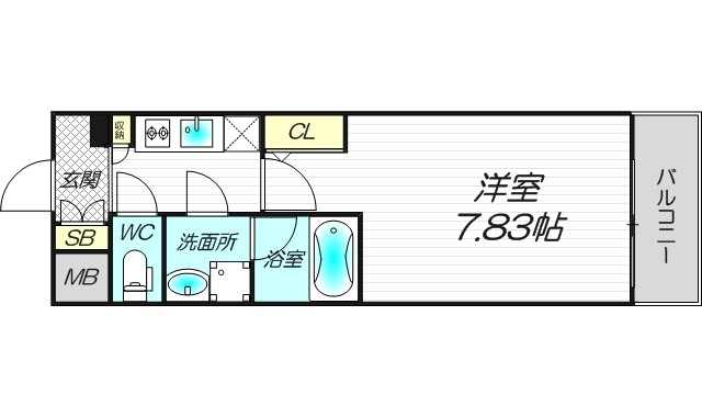 3階の間取り図