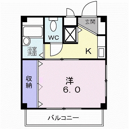 1階の間取り図