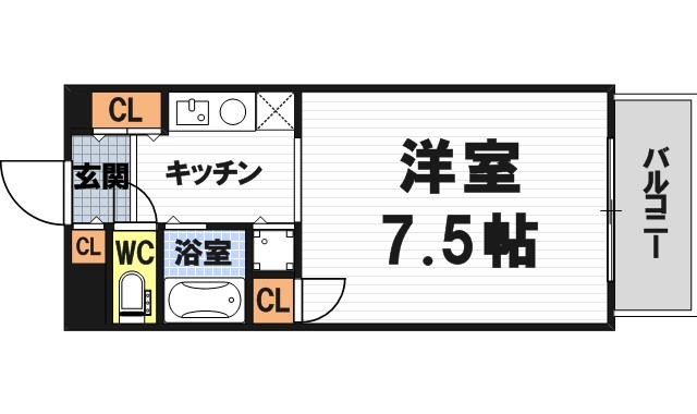 10階の間取り図