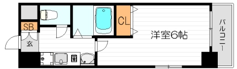 9階の間取り図