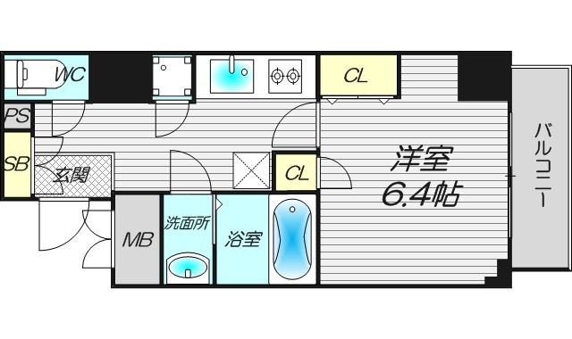 13階の間取り図