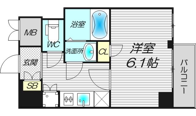 10階の間取り図