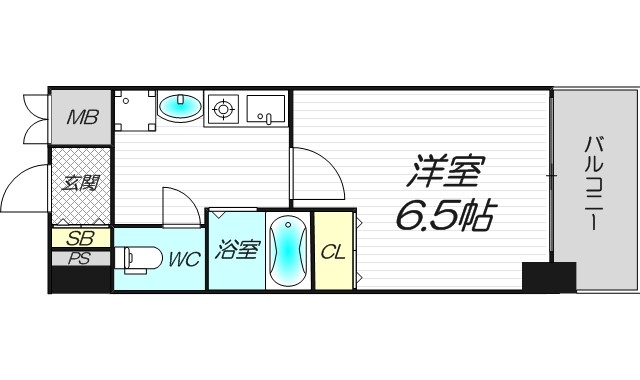 3階の間取り図