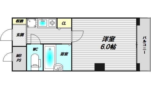 5階の間取り図