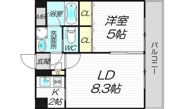 14階の間取り図