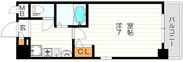 11階の間取り図