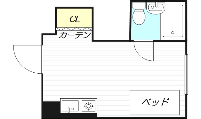 4階の間取り図