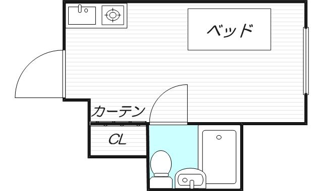 2階の間取り図