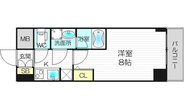 5階の間取り図