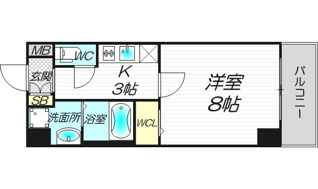 7階の間取り図