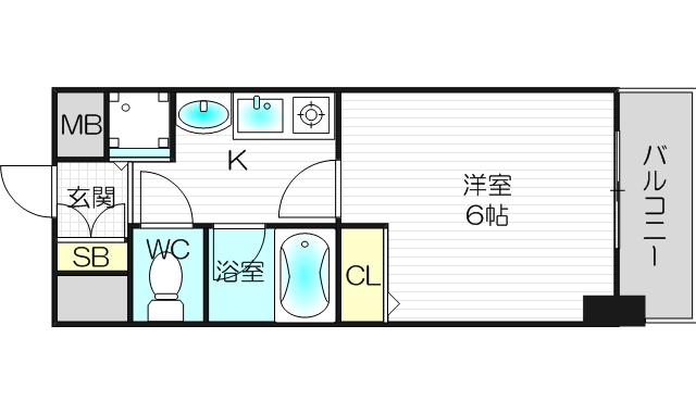 7階の間取り図