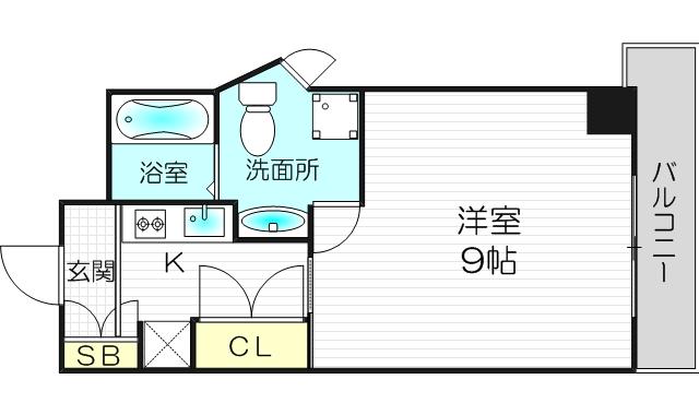 2階の間取り図