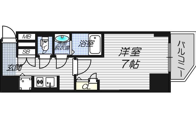 11階の間取り図