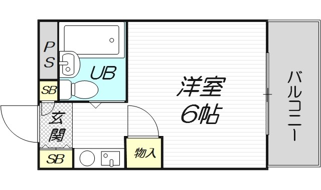 5階の間取り図