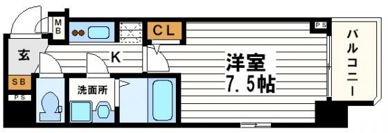 10階の間取り図