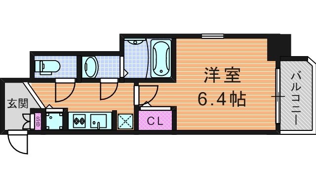 9階の間取り図