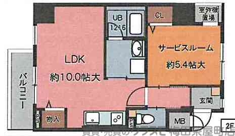 お持ちの家具をすっきり配置の間取り