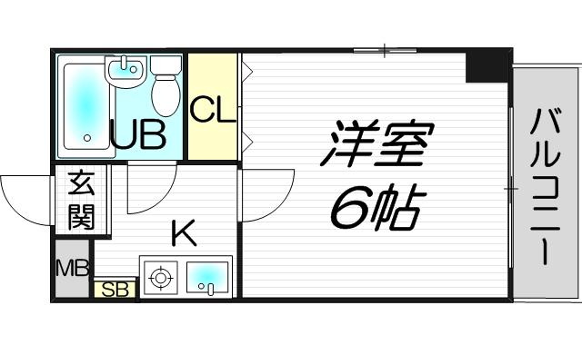 9階の間取り図