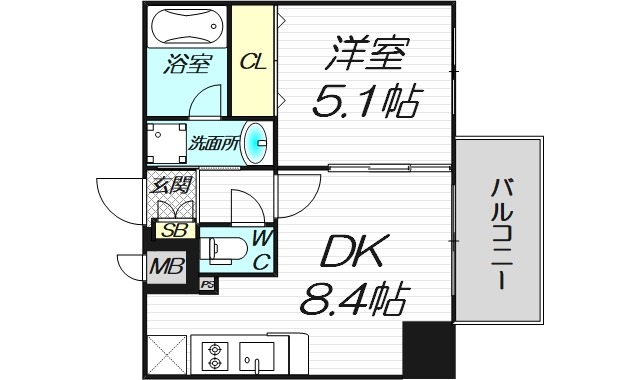 3階の間取り図