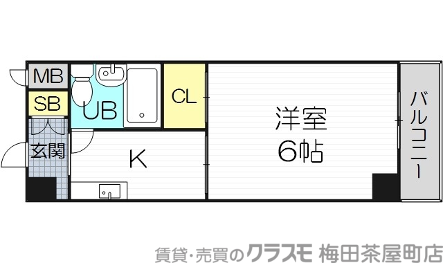 2階の間取り図