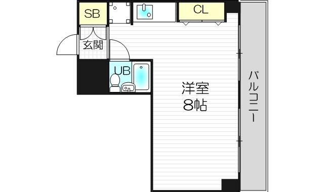 2階の間取り図