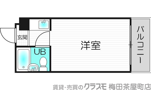 6階の間取り図