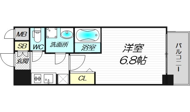 3階の間取り図