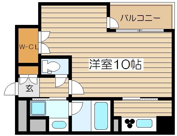 5階の間取り図