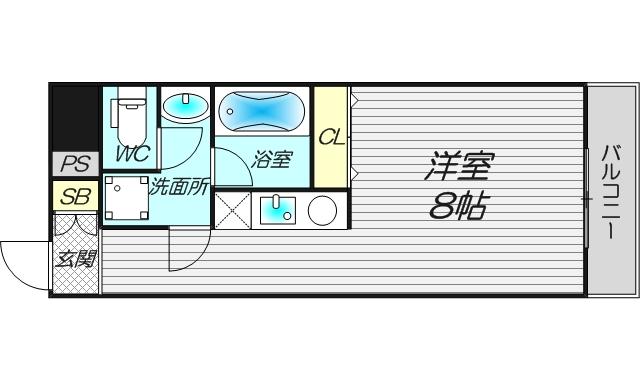 2階の間取り図