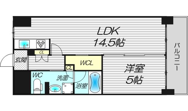 2階の間取り図