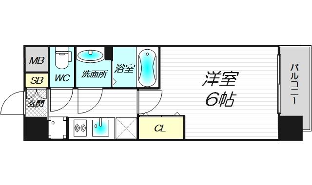 3階の間取り図