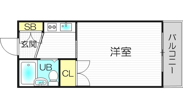 3階の間取り図