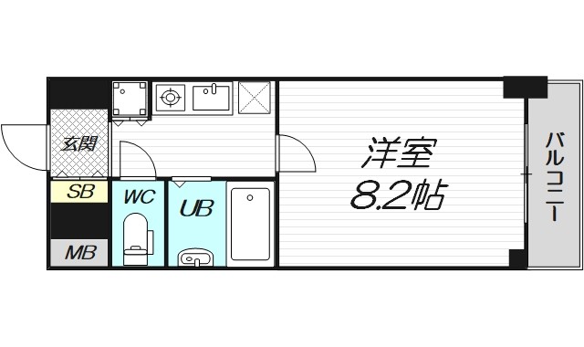 5階の間取り図