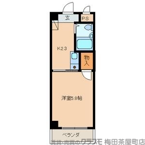 4階の間取り図