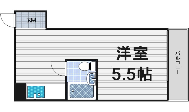 5階の間取り図