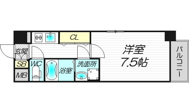 11階の間取り図